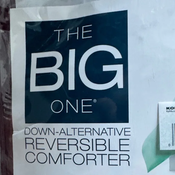 The Big One Reversible ComforterComforter - Picture 2 of 6